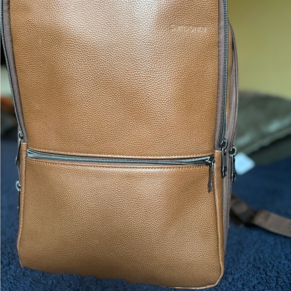 Samsonite Brown Backpack Sleek Design Quality Material